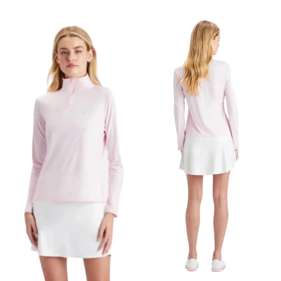 G/FORE Tops - G/Fore long sleeve Sun Shield Silky Tech Nylon 1/4 ZIP First Layer NWT